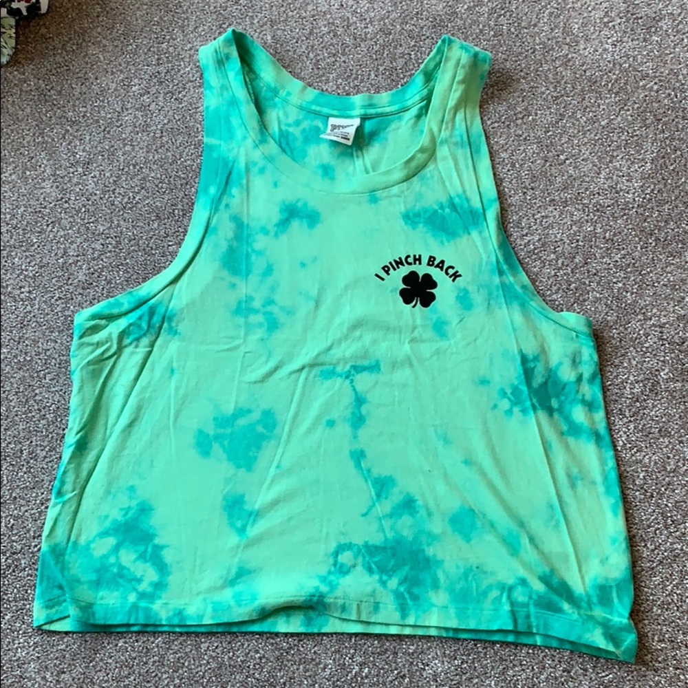 VS Pink: Tye dye crop top
